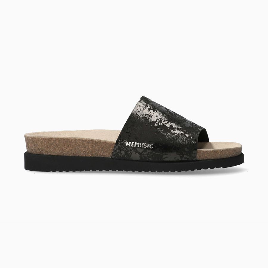 Mephisto HANIK Nubuck Sko 7328469-YI - Tøfler Dame Svart